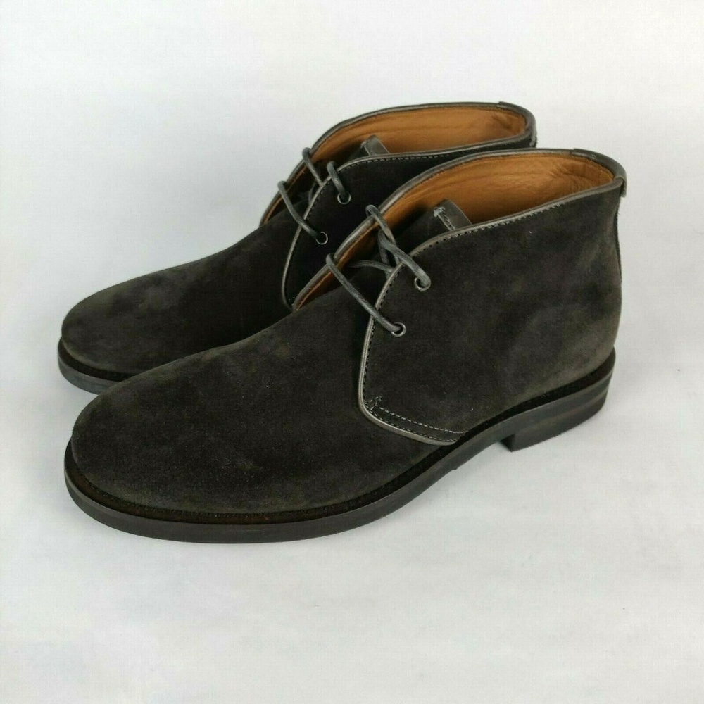 New AQUATALIA  Dark Brown Suede Chukka Boots 7